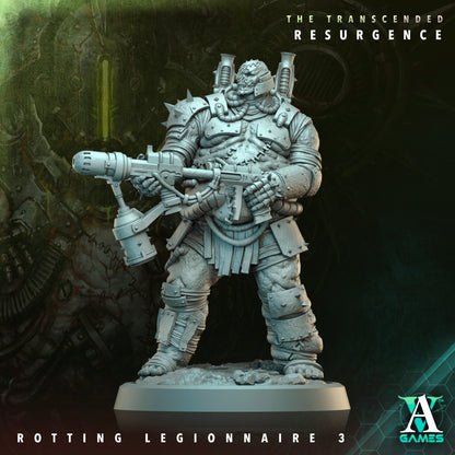 Rotting Legionnaire - 3D Printed Miniature - Fantasy Miniature -Tabletop  Miniature - Tabletop Miniature - D&D