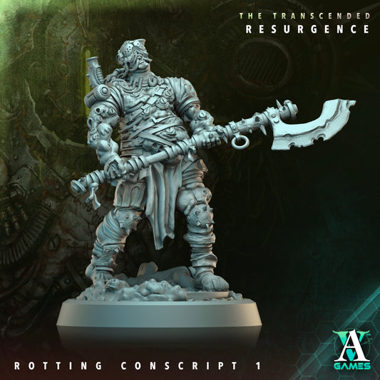 Rotting Conscript - 3D Printed Miniature - Fantasy Miniature -Tabletop  Miniature - Tabletop Miniature - D&D