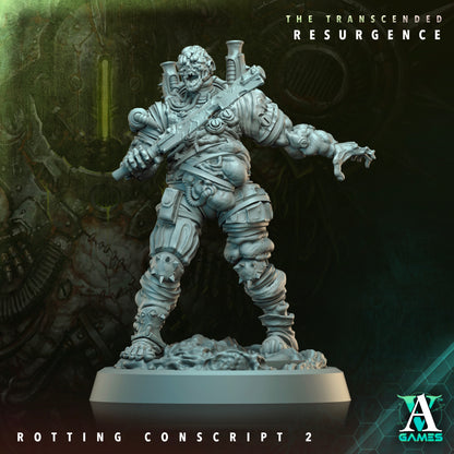 Rotting Conscript - 3D Printed Miniature - Fantasy Miniature -Tabletop  Miniature - Tabletop Miniature - D&D