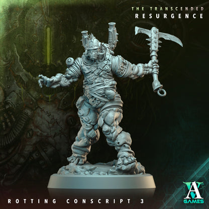 Rotting Conscript - 3D Printed Miniature - Fantasy Miniature -Tabletop  Miniature - Tabletop Miniature - D&D