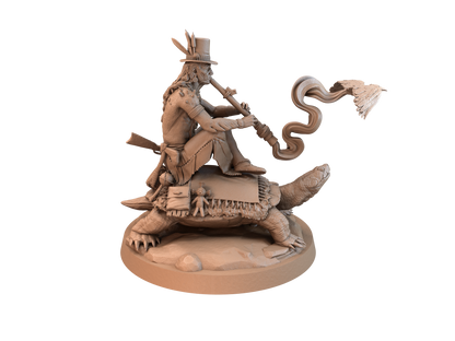 Trapper 1   -  Resin Miniature - Tabletop  miniature - Fantasy Miniature - 32mm - D&D -  Aug 21