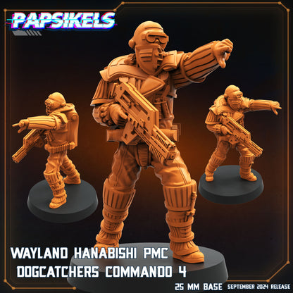 Wayland Hanabishi Command -  Resin Miniature - Tabletop  miniature - Fantasy Miniature - 32mm - D&D -  Sci-fi Miniature - Papsikel