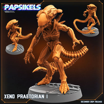 Xeno Pretorians -  Resin Miniature - Tabletop  miniature - Fantasy Miniature - 32mm - D&D -  Sci-fi Miniature- Papsikel