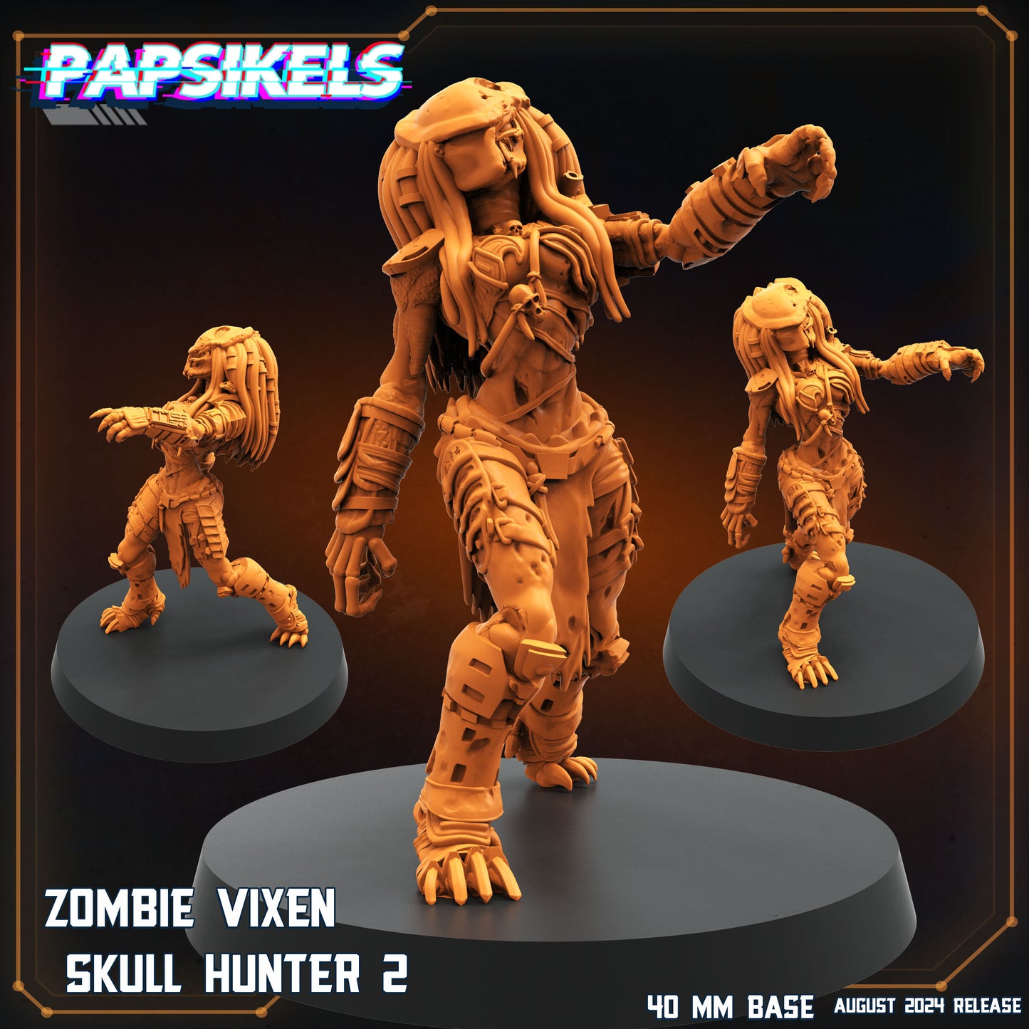 Papsikel august 2024 Scifi  -  Resin Miniature - Tabletop  miniature - Fantasy Miniature - 32mm - D&D -  Sci-fi Miniature - Papsikel