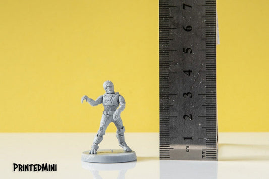 Space crew Abomination G - 3D Printed Miniature - Sci-Fi Miniature - D&D- Papsikel