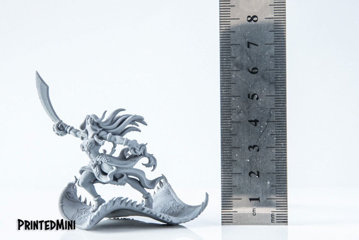 Fadeeya - 3D Printed Miniature - Fantasy Miniature - Tabletop Miniature - D&D - RN Estudio