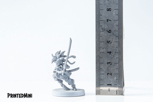 Kentaro - 3D Printed Miniature - Fantasy Miniature - Tabletop Miniature - D&D - RN Estudio