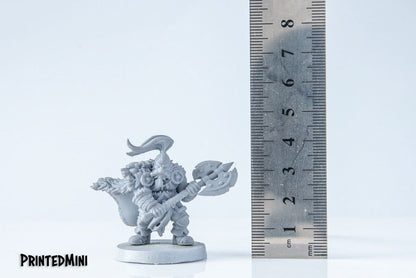 Ortwayn - 3D Printed Miniature - Fantasy Miniature - Tabletop Miniature - D&D - RN Estudio