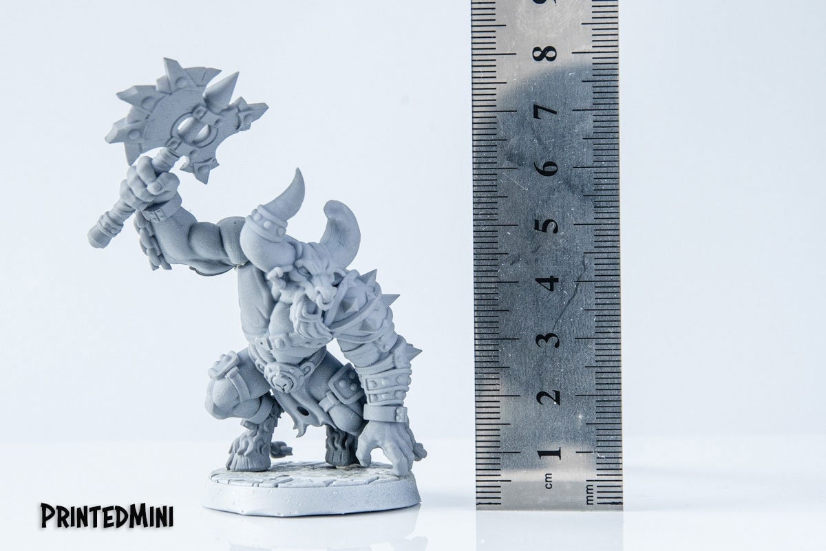 Taumacho - 3D Printed Miniature - Fantasy Miniature - Tabletop Miniature - D&D - RN Estudio