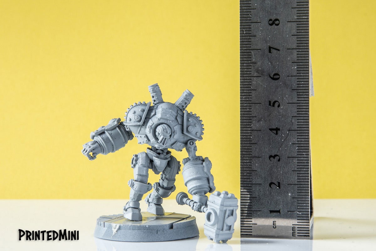 Armor Battle - 3D Printed Miniature - Fantasy Miniature - Tabletop Miniature - D&D