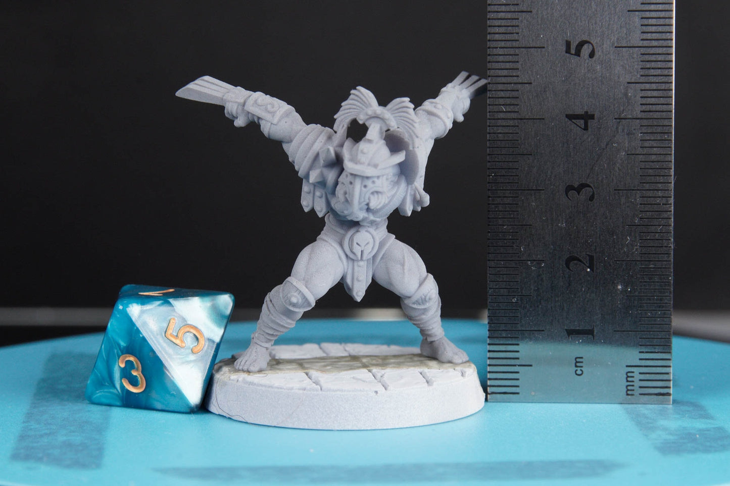 Wolverios - 3D Printed Miniature - Fantasy Miniature - Tabletop Miniature - D&D - RN Estudio