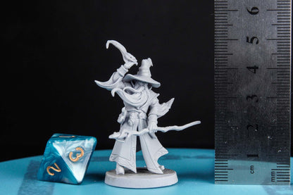 Cornelious Greathat - 3D Printed Miniature - Fantasy Miniature - Tabletop Miniature - D&D - Artisan Guild