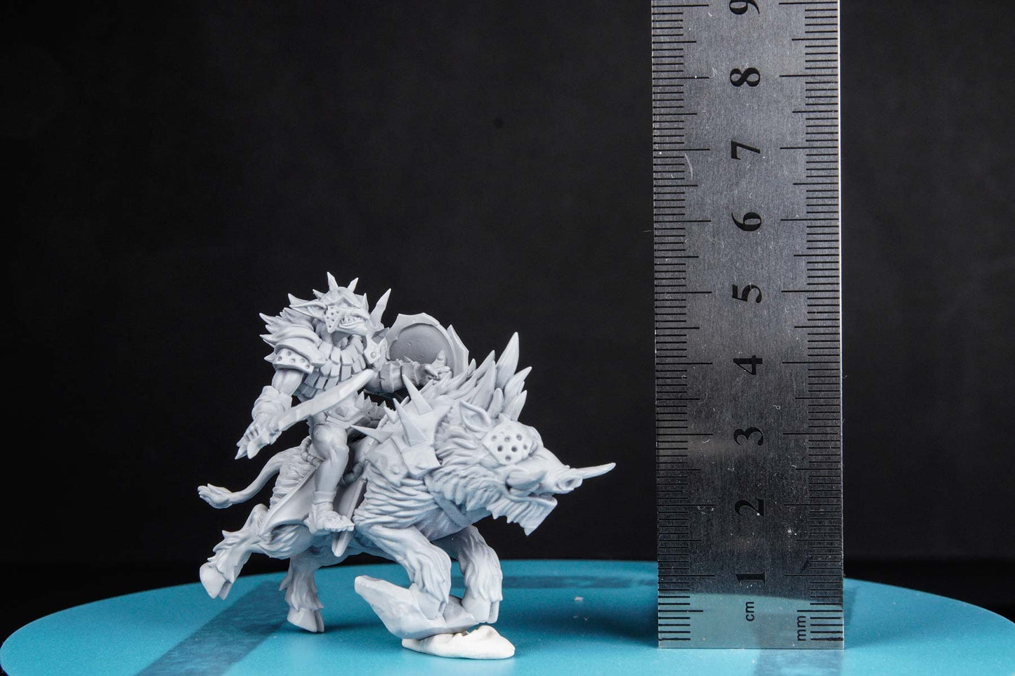 Razorbeast 2 - 3D Printed Miniature - Fantasy Miniature - Tabletop Miniature - D&D - Artisan Guild