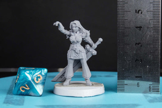 Margie - 3D Printed Miniature - Fantasy Miniature - Tabletop Miniature - D&D - RN Estudio