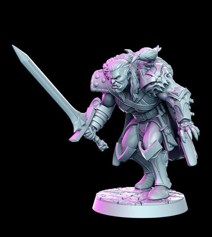 Gazzmal - 3D Printed Miniature - Fantasy Miniature - Tabletop Miniature - D&D - RN Estudio