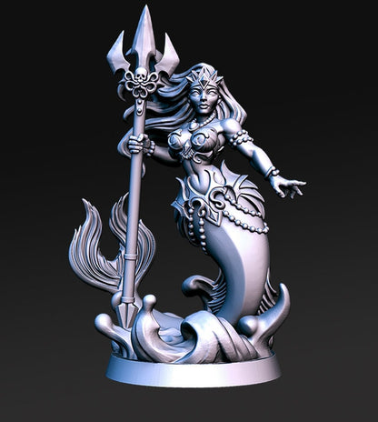 Neredia - 3D Printed Miniature - Fantasy Miniature - Tabletop Miniature - D&D - RN Estudio