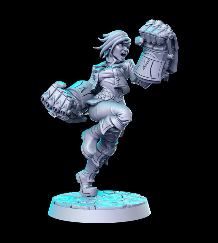 VI - 3D Printed Miniature - Fantasy Miniature -Tabletop  Miniature  - D&D - warhammer - RN Estudio