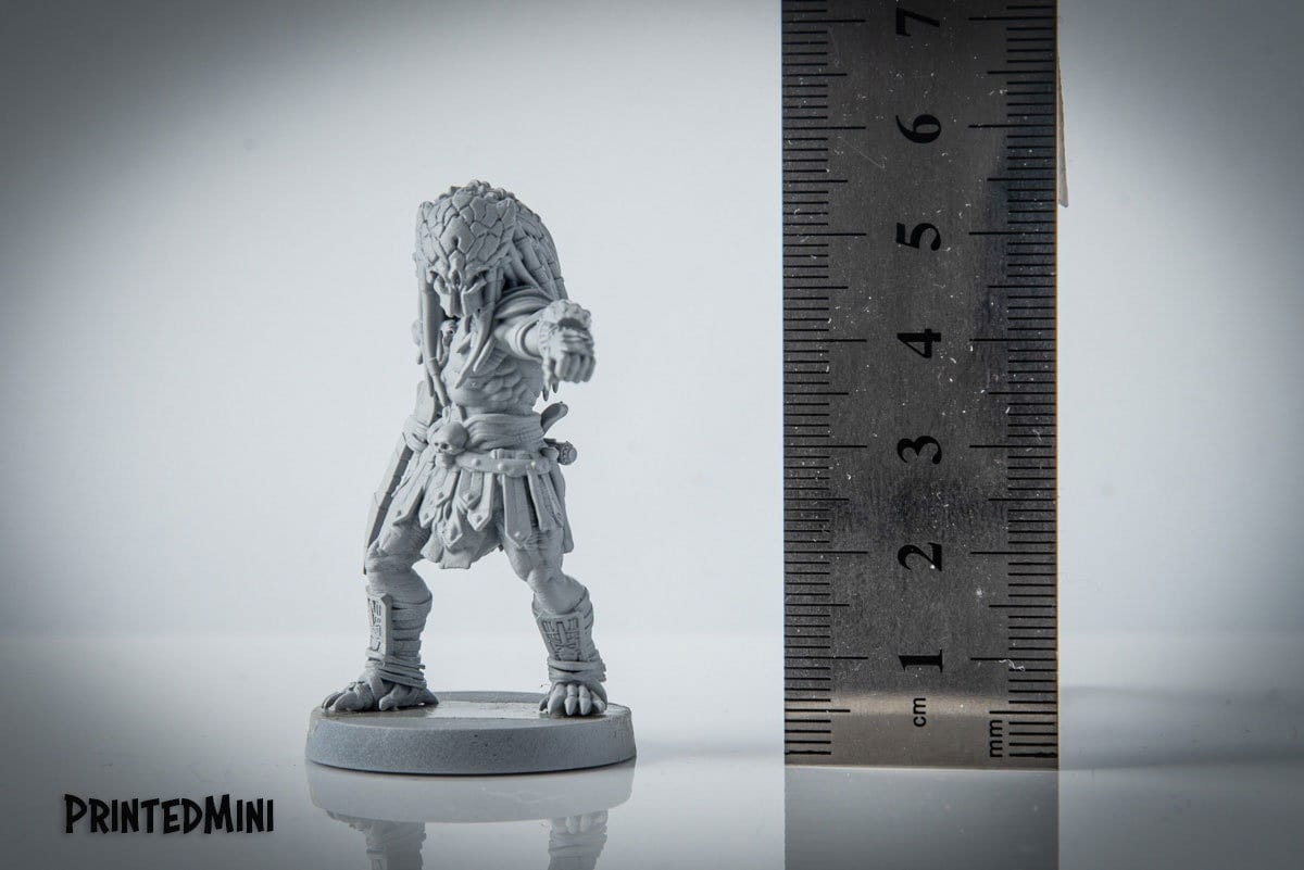 Feral Skull Hunter Elusive Viper - 3D Printed Miniature - Sci-Fi Miniature - D&D- Papsikel