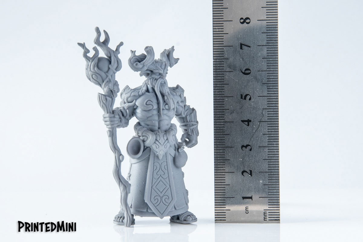 Aerlin - 3D Printed Miniature - Fantasy Miniature - Tabletop Miniature - D&D - RN Estudio