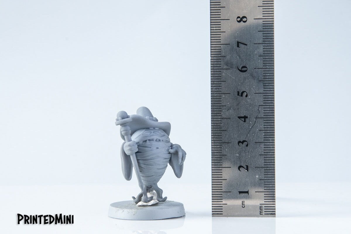 Dojinkiu - 3D Printed Miniature - Fantasy Miniature - Tabletop Miniature - D&D - RN Estudio