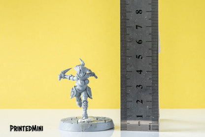 Mikasa - 3D Printed Miniature - Fantasy Miniature - Tabletop Miniature - D&D - RN Estudio