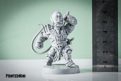 Mummy Pharao B - 3D Printed Miniature - Fantasy Miniature - Tabletop Miniature - D&D - RN Estudio