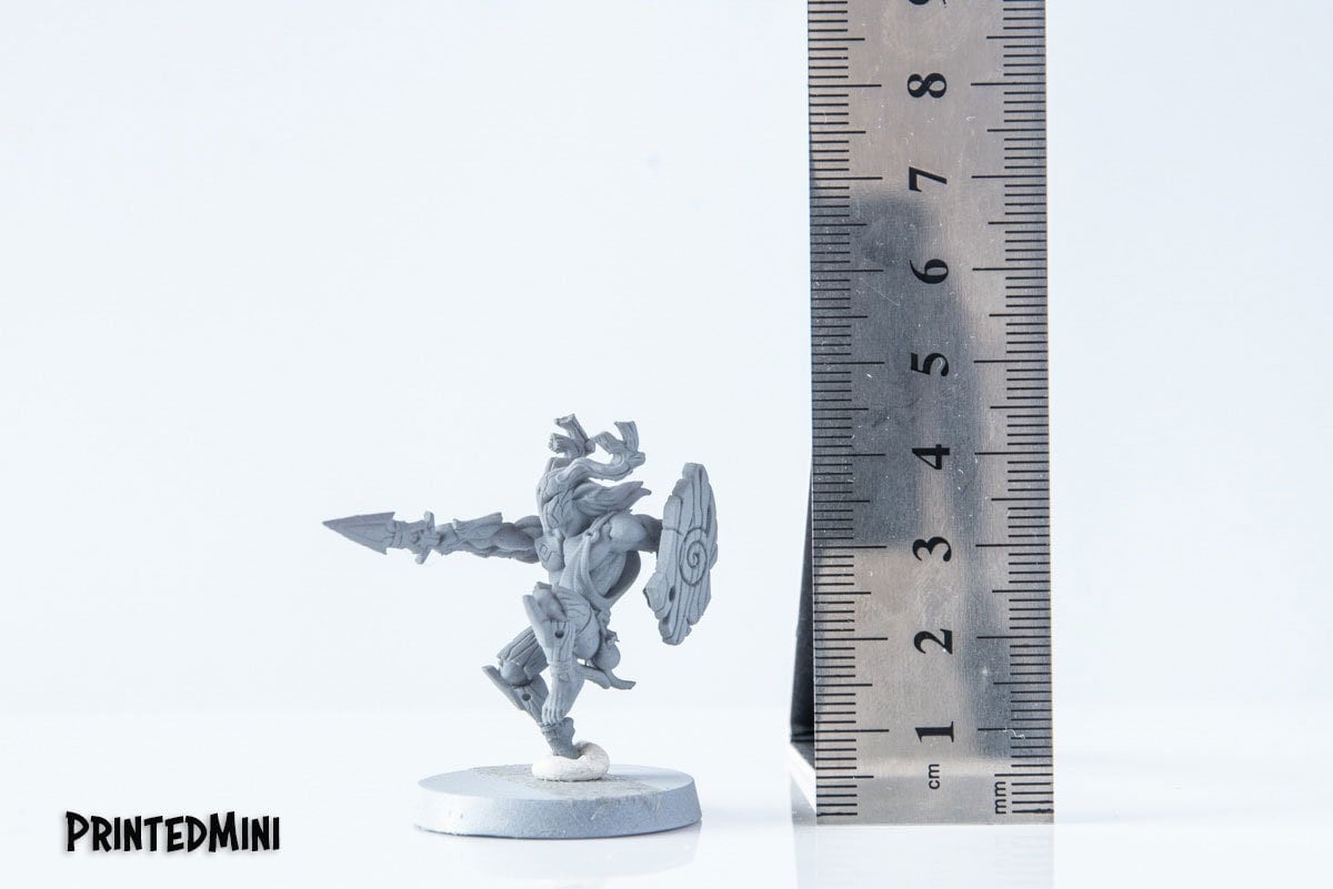 Quickspear - 3D Printed Miniature - Fantasy Miniature - Tabletop Miniature - D&D - RN Estudio