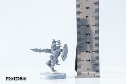 Quickspear - 3D Printed Miniature - Fantasy Miniature - Tabletop Miniature - D&D - RN Estudio