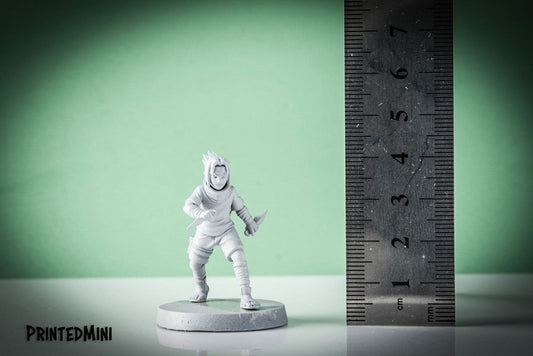 Sasu - 3D Printed Miniature - Fantasy Miniature - Tabletop Miniature - D&D - RN Estudio