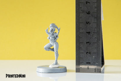 Taki - 3D Printed Miniature - Fantasy Miniature - Tabletop Miniature - D&D - RN Estudio