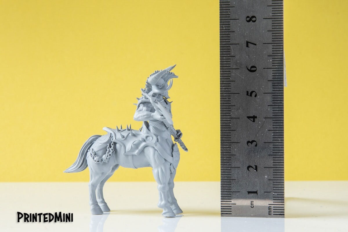 Centaur - 3D Printed Miniature - Fantasy Miniature - Tabletop Miniature - D&D