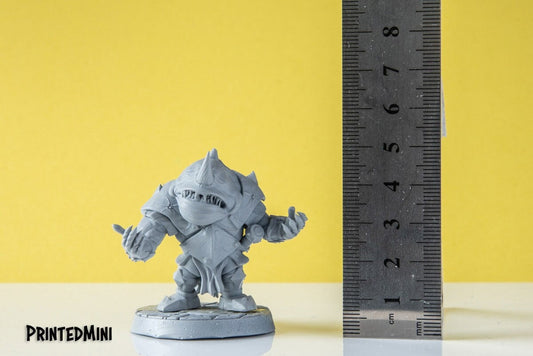 Dungeon Guardian - 3D Printed Miniature - Fantasy Miniature - Tabletop Miniature - D&D