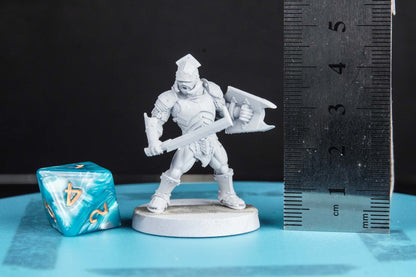 Uruk Armor - 3D Printed Miniature - Fantasy Miniature - Tabletop Miniature - D&D - RN Estudio