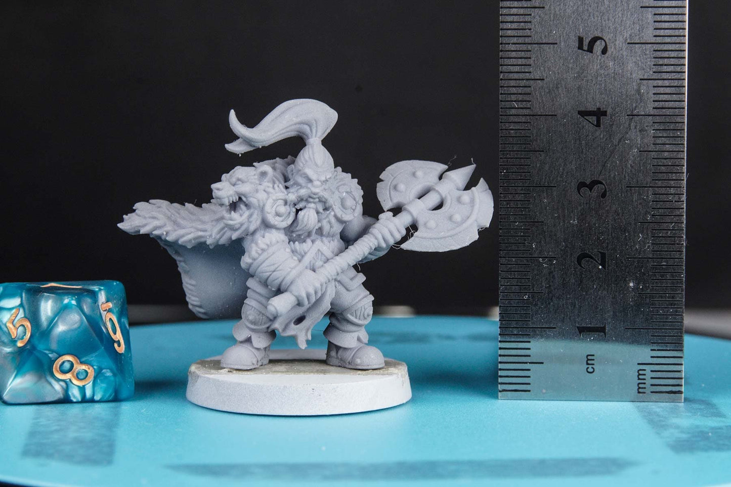 Ortwayn - 3D Printed Miniature - Fantasy Miniature - Tabletop Miniature - D&D - RN Estudio