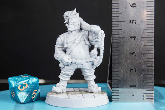 Dunn - 3D Printed Miniature - Fantasy Miniature - Tabletop Miniature - D&D - Artisan Guild