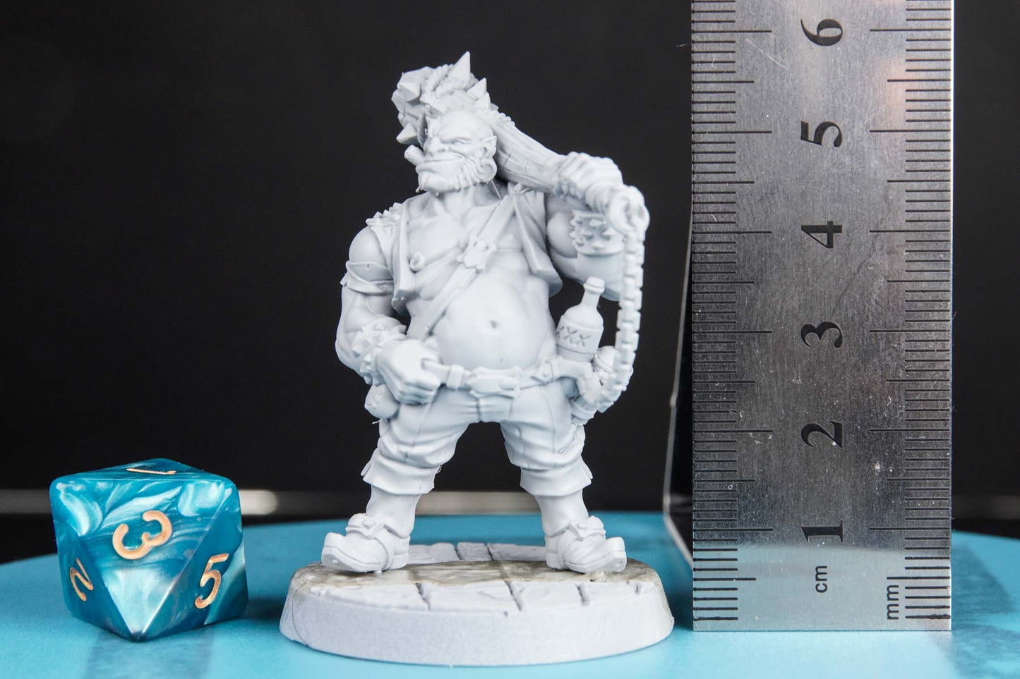 Dunn - 3D Printed Miniature - Fantasy Miniature - Tabletop Miniature - D&D - Artisan Guild DnD