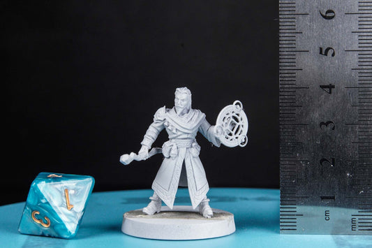 Apprentice Arcanist 6 - 3D Printed Miniature - Fantasy Miniature - Tabletop Miniature - D&D - Artisan Guild