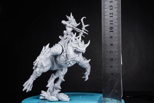 Demonfrog - 3D Printed Miniature - Fantasy Miniature - Tabletop Miniature - D&D - Artisan Guild