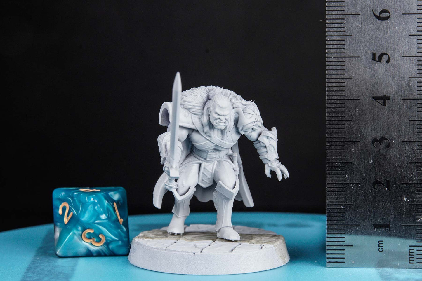 Gazzmal - 3D Printed Miniature - Fantasy Miniature - Tabletop Miniature - D&D - RN Estudio