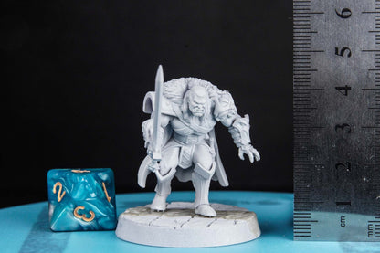 Gazzmal - 3D Printed Miniature - Fantasy Miniature - Tabletop Miniature - D&D - RN Estudio