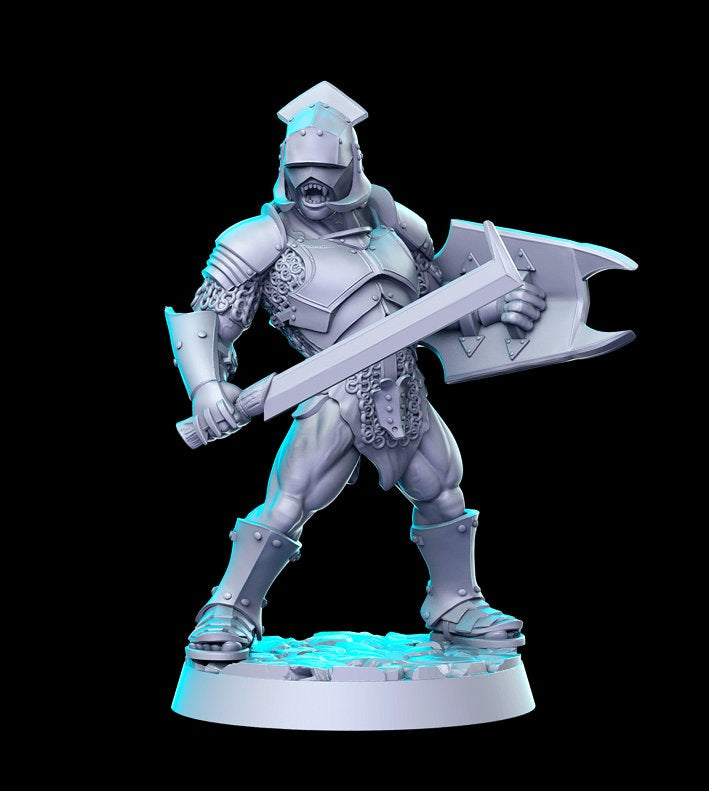 Uruk Armor - 3D Printed Miniature - Fantasy Miniature - Tabletop Miniature - D&D - RN Estudio