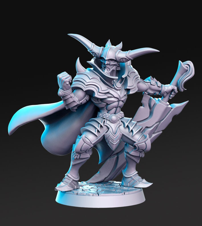 Dhardan - 3D Printed Miniature - Fantasy Miniature - Tabletop Miniature - D&D - RN Estudio