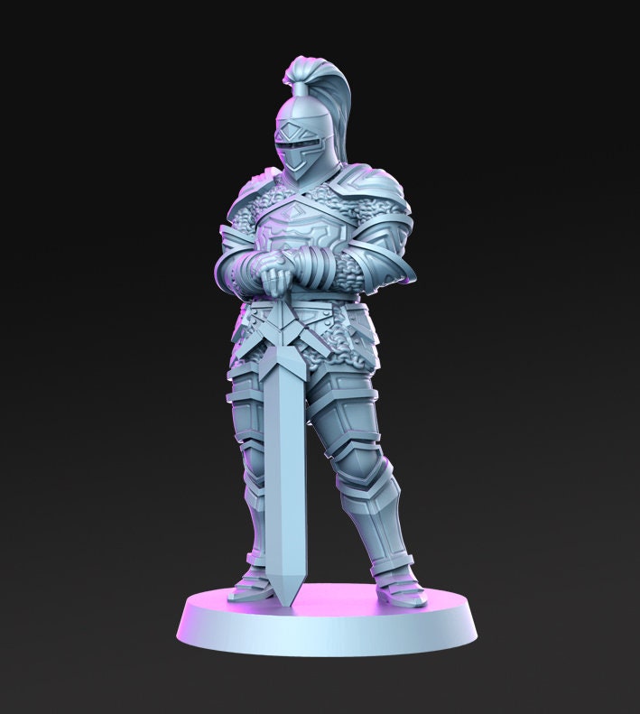 Aaron - 3D Printed Miniature - Fantasy Miniature -Tabletop  Miniature - Tabletop Miniature - D&D - RN Estudio