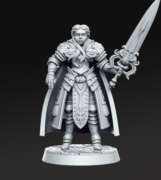 Agnes - 3D Printed Miniature - Fantasy Miniature -Tabletop  Miniature - Tabletop Miniature - D&D - RN Estudio