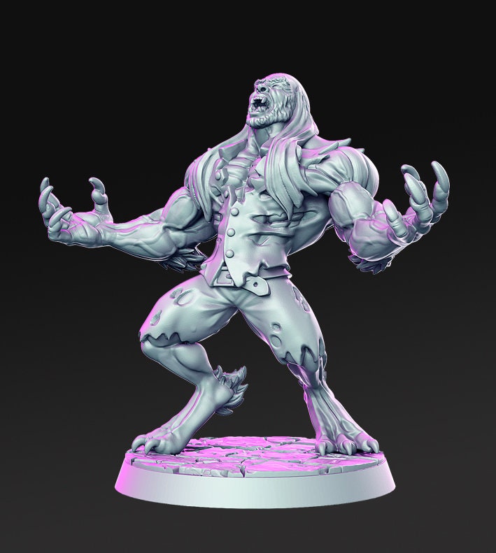 Bruce - 3D Printed Miniature - Fantasy Miniature - Tabletop Miniature - D&D - RN Estudio  DnD