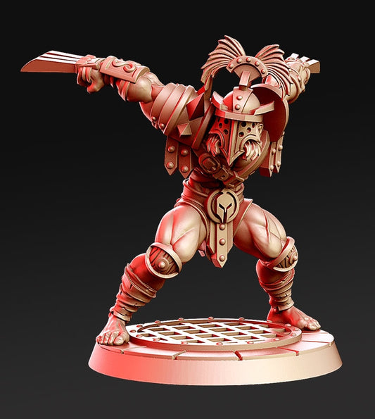 Wolverios - 3D Printed Miniature - Fantasy Miniature - Tabletop Miniature - D&D - RN Estudio