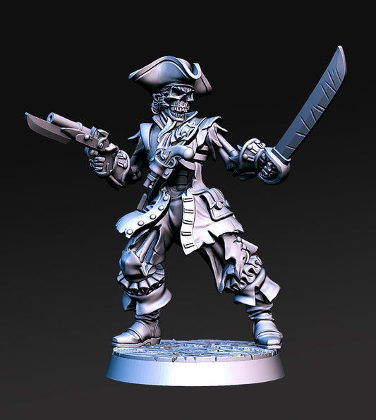 Billy the bone - 3D Printed Miniature - Fantasy Miniature -Tabletop  Miniature - resin miniature - D&D - RN Estudio