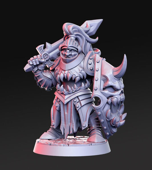 Grumm - 3D Printed Miniature - Fantasy Miniature -Tabletop  Miniature - resin miniature - D&D - RN Estudio