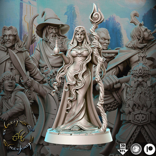 Miriel - 3D Printed Miniature - Fantasy Miniature -Tabletop  Miniature - resin miniature - D&D - RN Estudio  DnD