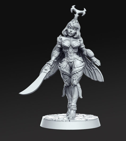 Nina - 3D Printed Miniature - Fantasy Miniature -Tabletop  Miniature - resin miniature - D&D - RN Estudio  DnD